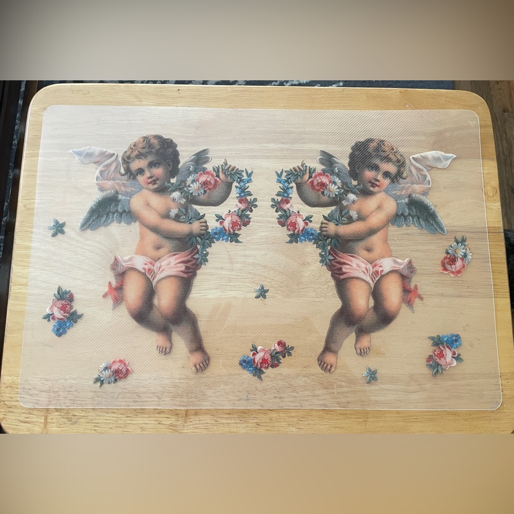 Valentine’s Day Cupid Decor Dining Placemat set of 3